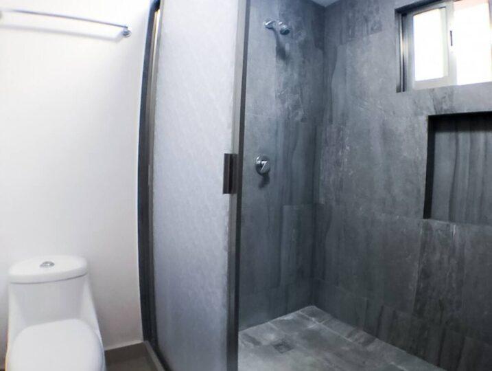 El Cielo condo rental with modern shower