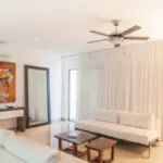 Living room El Cielo condo rental in Playa del Carmen Quintana Roo